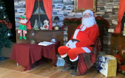 Father Christmas at Powerstock