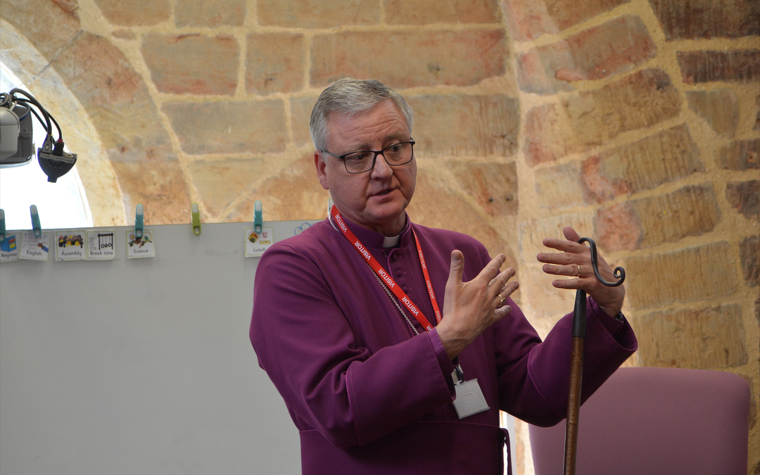 Visit from the Bishop of Salisbury